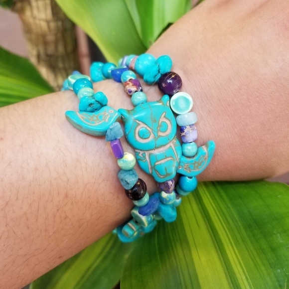 elizabeth adan Jewelry - 🆕️Handmade Turquoise Heaven Meditation Necklace/Bracelet